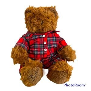 Vintage Collectable Belkie Teddy Bear 2000 Plush Stuffed Animal in PJs Gift